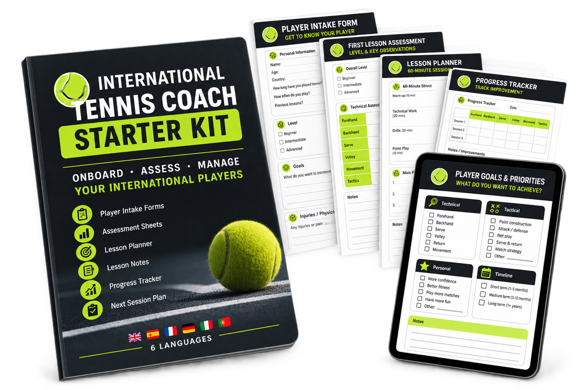 The International Tennis Coach Starter Kit